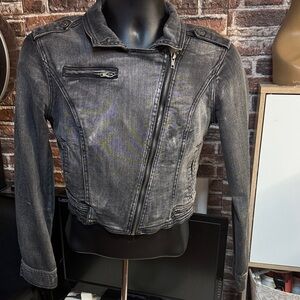 Women's Black Denim Jacket